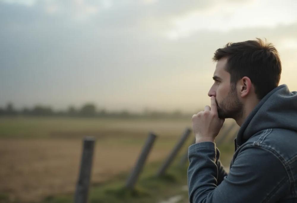 Contemplative gaze